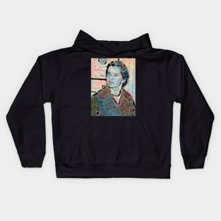 Rosalind Franklin Women in Science STEM Ancient Portrait Kids Hoodie